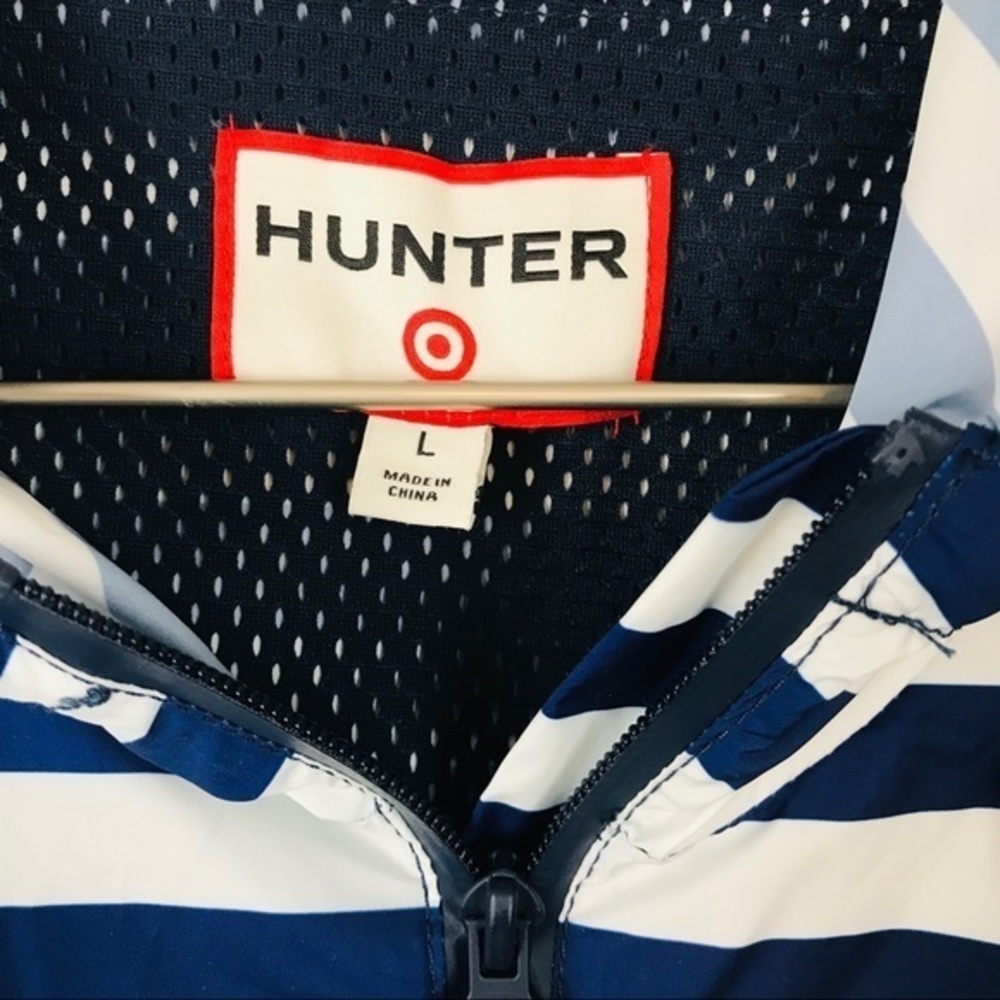 Hunter Target Stripe Windbreaker Pullover Hoodie - image 3